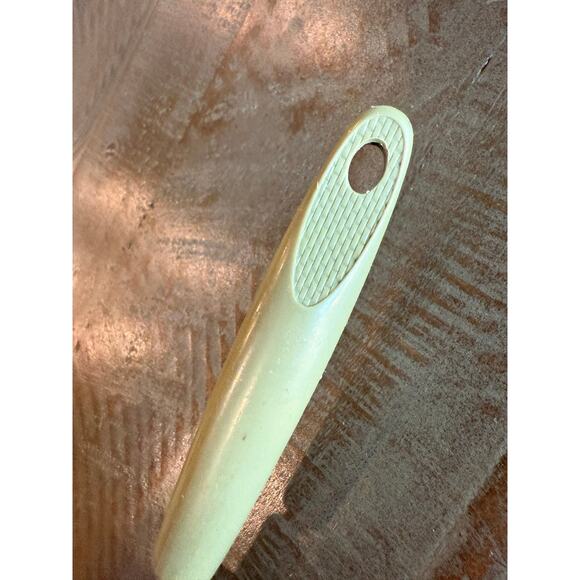 Vintage Ekco Cake Icing Spatula Stainless Steel Green Handle 11.5" - Picture 4 of 5